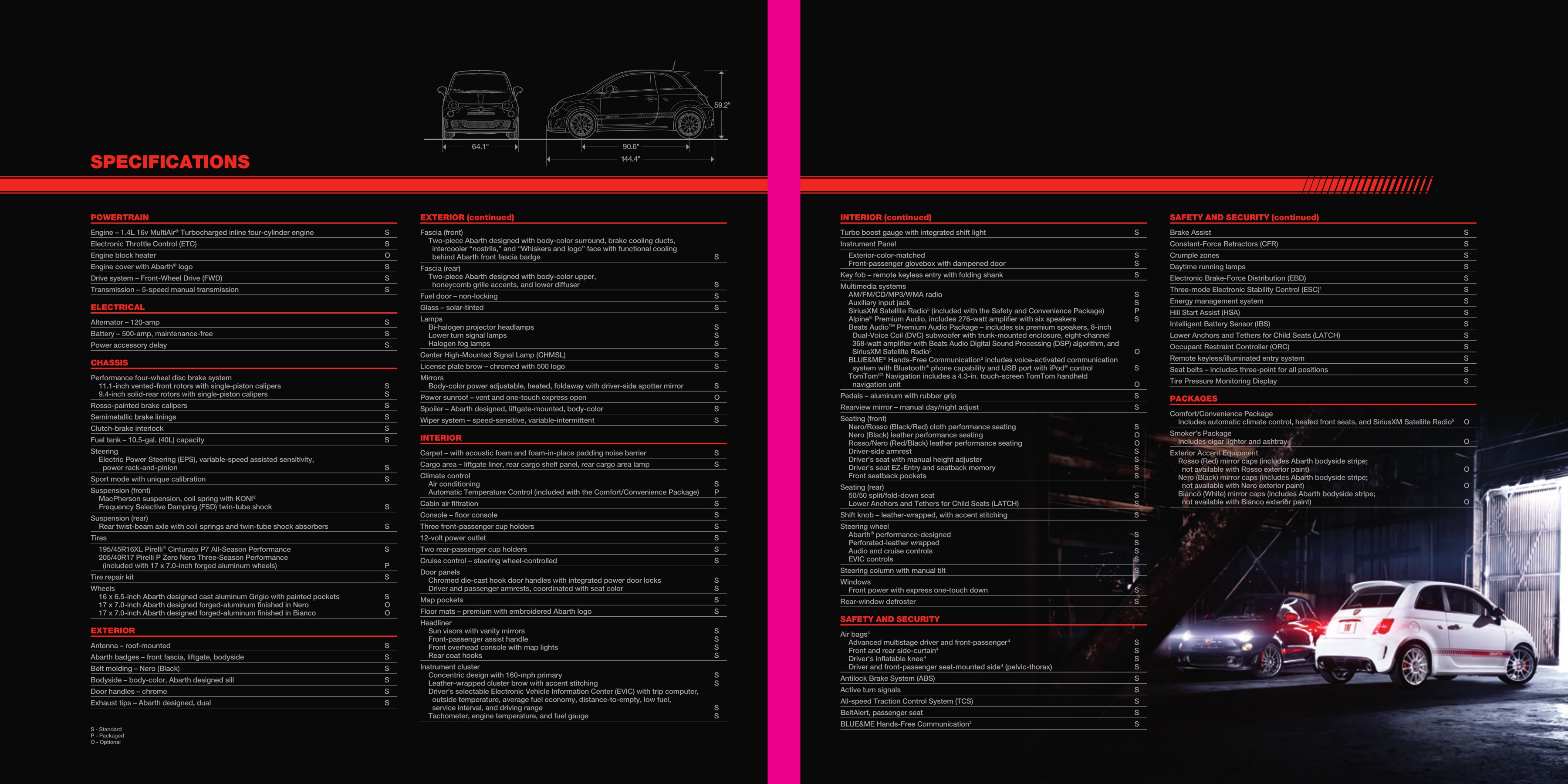 2013 Fiat 500 Abarth Brochure Page 23